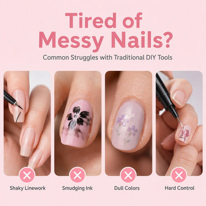 Nail art product demonstration image