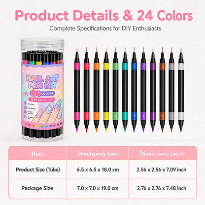 Nail art product demonstration image