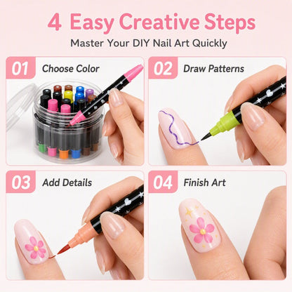 Nail art product demonstration image